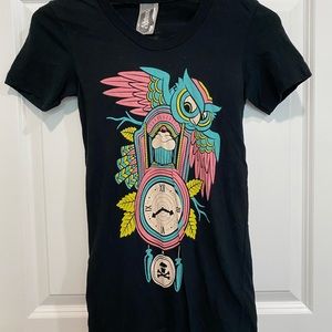 Johnny Cupcakes Vintage Cuckoo Clock T-shirt